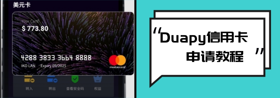 Dupay虚拟万事达卡